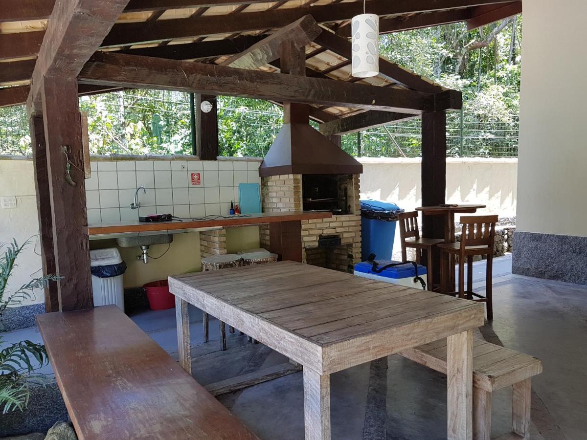 Casa da Josie em Maresias com piscina no pé da Mata Atlântica - 4 quartos Exterior foto