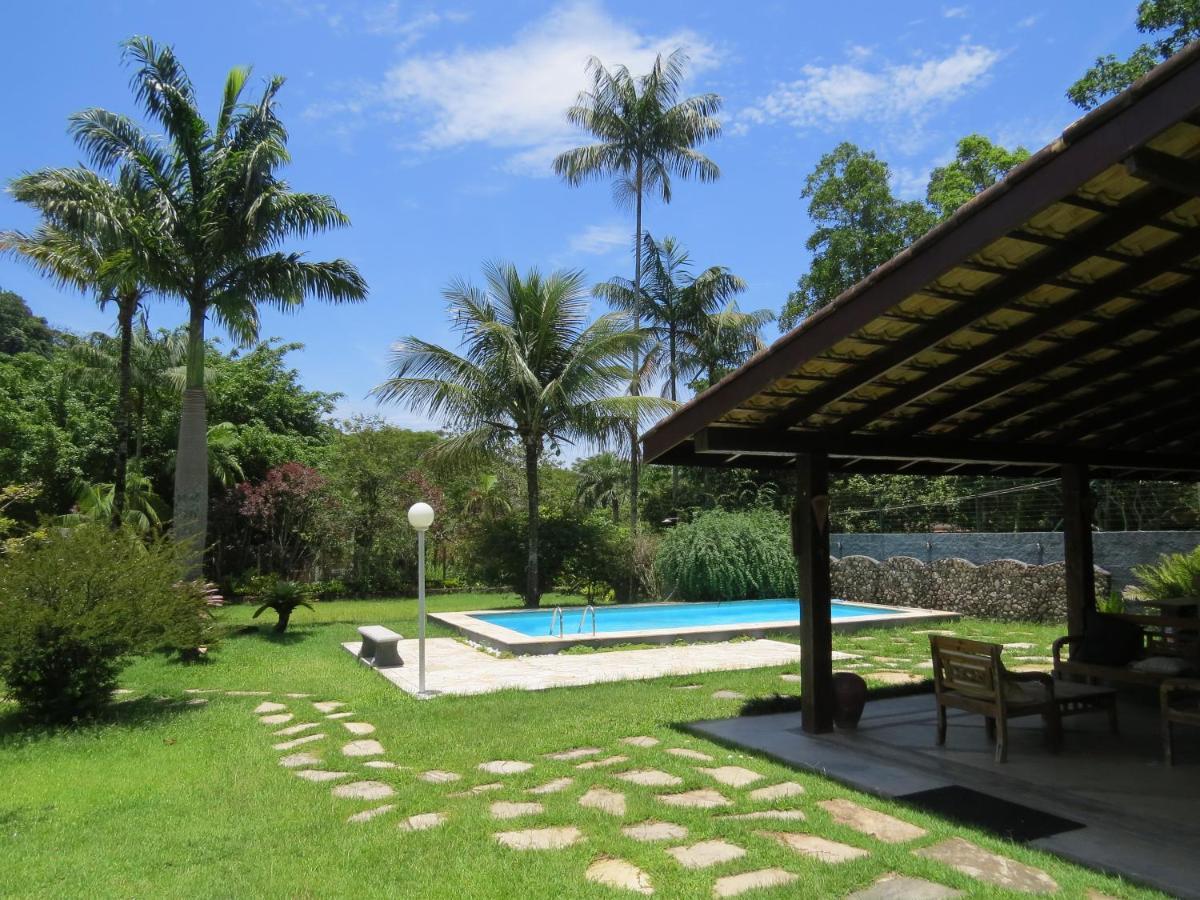 Casa da Josie em Maresias com piscina no pé da Mata Atlântica - 4 quartos Exterior foto