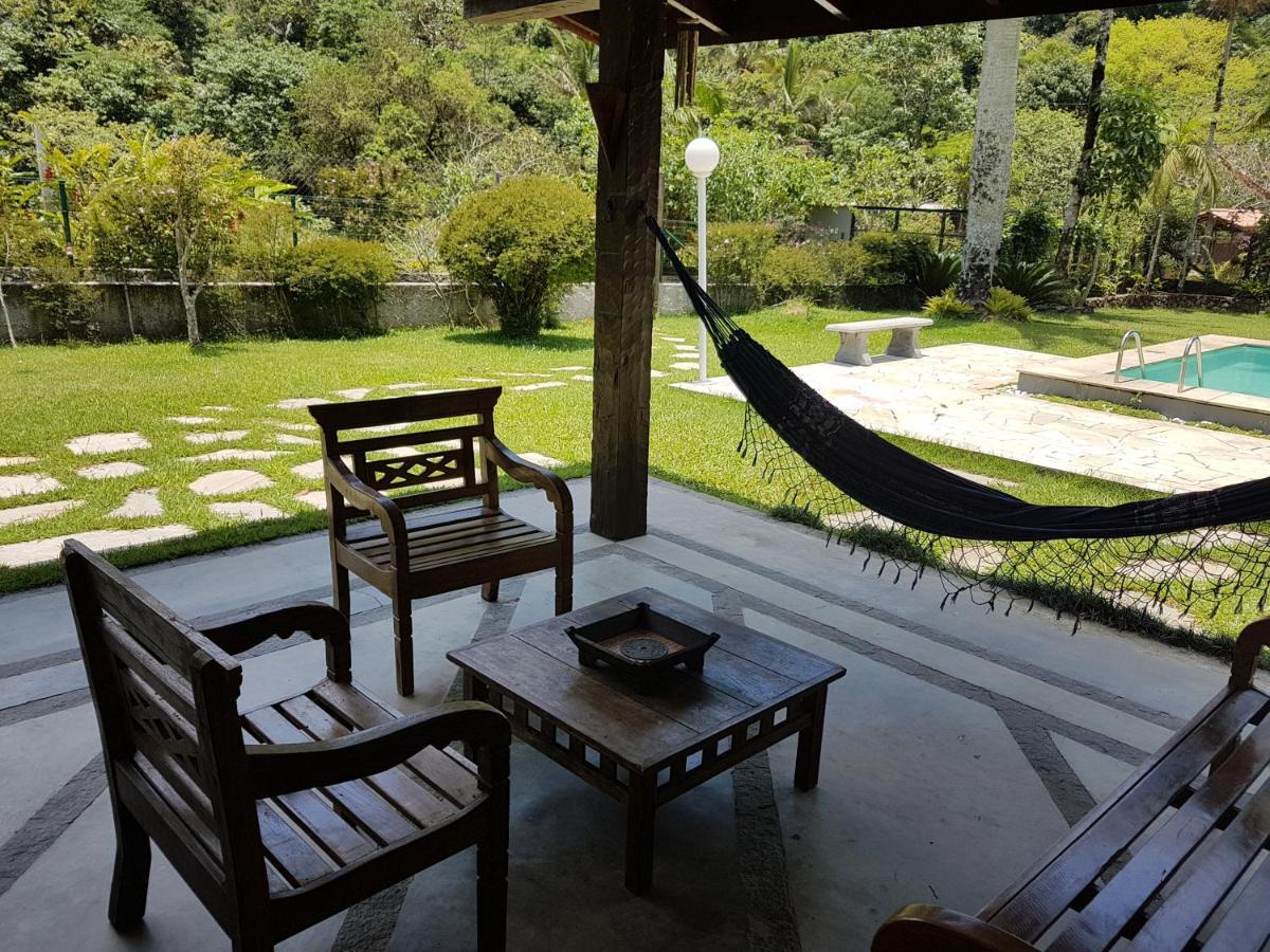 Casa da Josie em Maresias com piscina no pé da Mata Atlântica - 4 quartos Exterior foto
