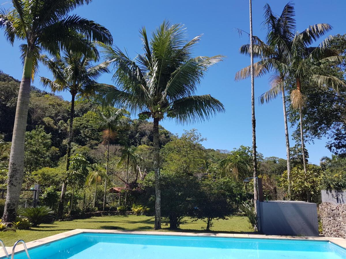 Casa da Josie em Maresias com piscina no pé da Mata Atlântica - 4 quartos Exterior foto