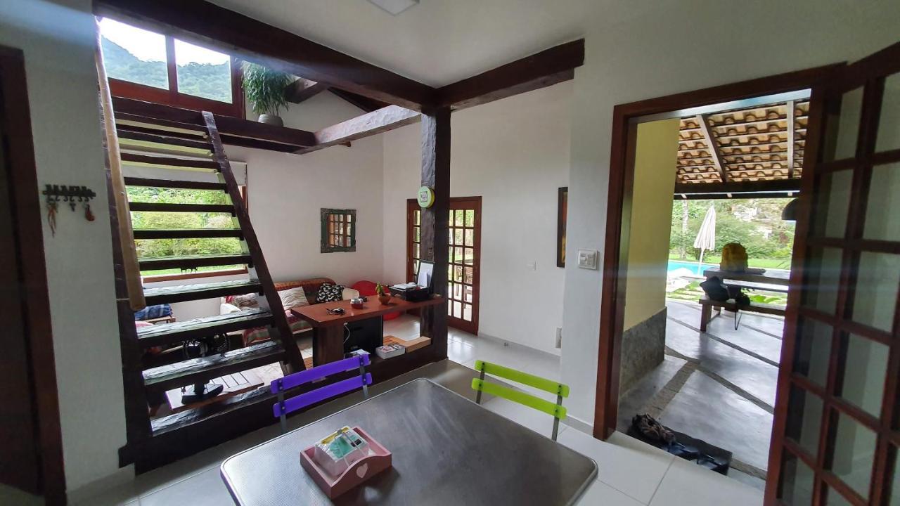 Casa da Josie em Maresias com piscina no pé da Mata Atlântica - 4 quartos Exterior foto