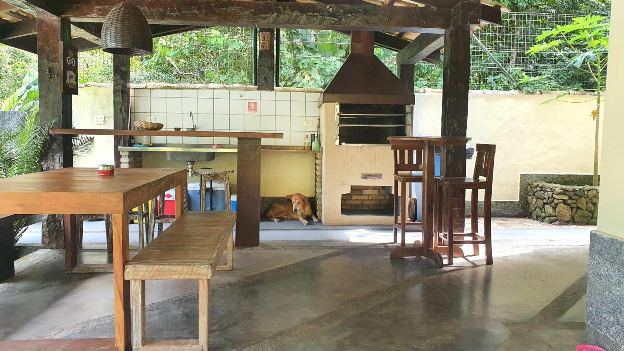 Casa da Josie em Maresias com piscina no pé da Mata Atlântica - 4 quartos Exterior foto